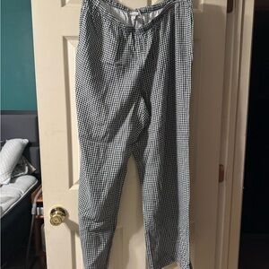 a new day women’s  Black and White Gingham Pants